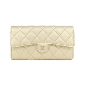 CHANEL Gold Wallet